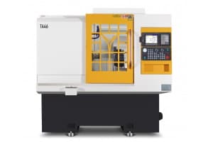 Токарный центр с наклонной станиной ТА46: пруток 45 мм, ход по оси X 1000 мм